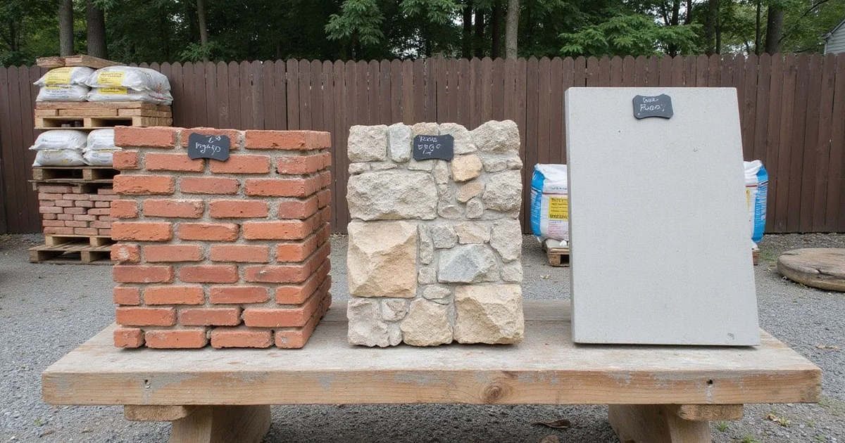 Brick vs stone vs concrete: choosing the right material